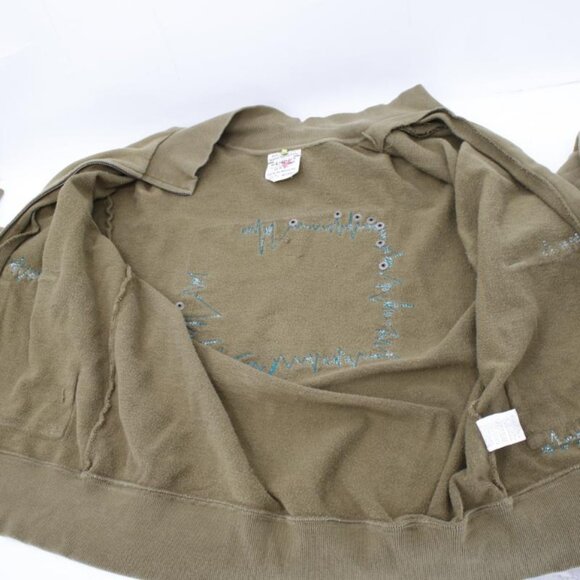 Vintage Basic house Jimi hendrix jacket men's Large Woodstock 1969 graphic fip - Picture 16 of 16